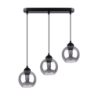 Lampa wisząca ALINO 3 czarna SOLLUX SL.1142