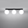 Plafon YOLI 3 czarny SOLLUX SL.1153