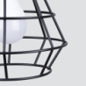 Lampa wisząca SUBA 4L czarna SOLLUX SL.1167