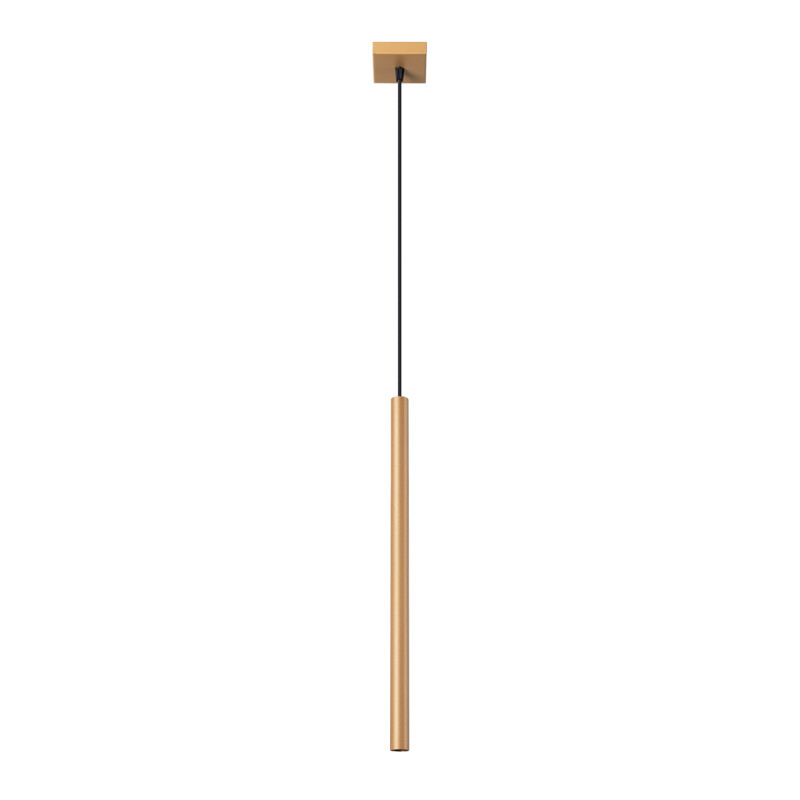 Lampa wisząca PASTELO 1 złota SOLLUX SL.1170