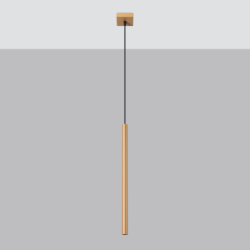 Lampa wisząca PASTELO 1 złota SOLLUX SL.1170