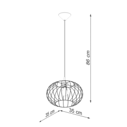 Lampa wisząca TSUNO SOLLUX SL.1185
