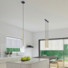 Lampa Wisząca PASTELO 3P złoty połysk SOLLUX SL.1197