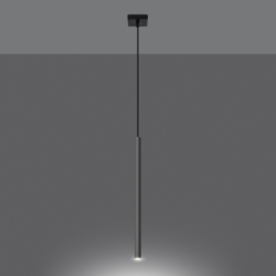 Lampa Wisząca PASTELO 1 chrom SOLLUX SL.1199