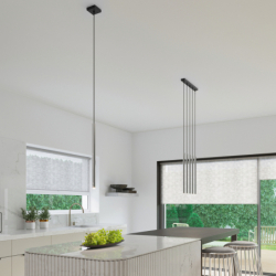 Lampa Wisząca PASTELO 1 chrom SOLLUX SL.1199