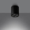Plafon ZOE czarny LED SOLLUX SL.1210