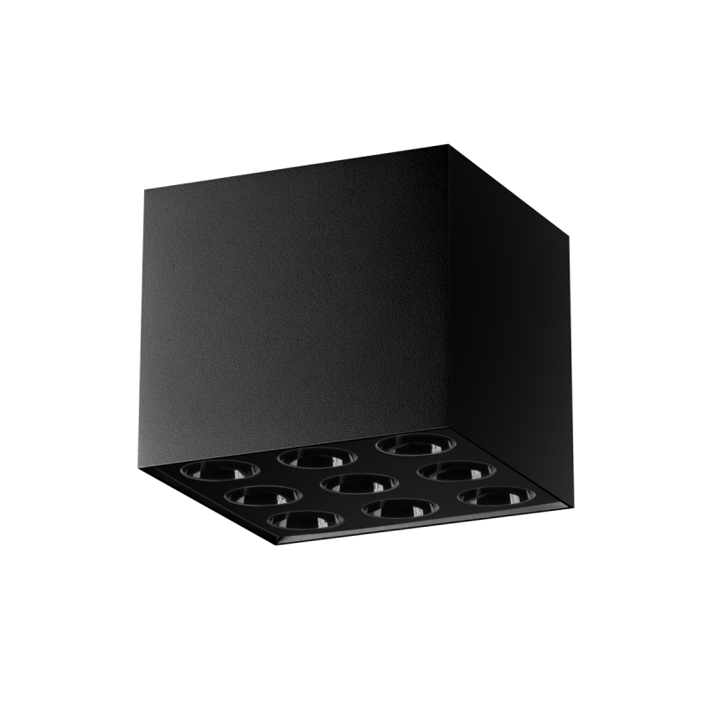 Plafon OZZY czarny LED SOLLUX SL.1211