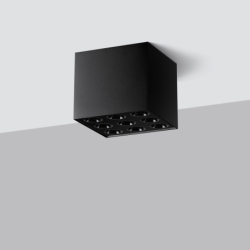 Plafon OZZY czarny LED SOLLUX SL.1211