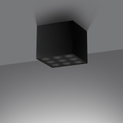 Plafon OZZY czarny LED SOLLUX SL.1211