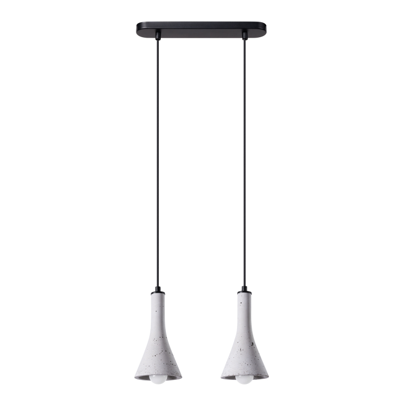 Lampa wisząca REA 2 beton SOLLUX SL.1224