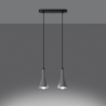 Lampa wisząca REA 2 beton SOLLUX SL.1224