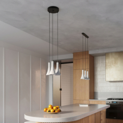 Lampa wisząca REA 2 beton SOLLUX SL.1224