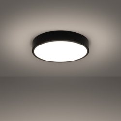 Plafon ONYX 40 czarny LED 3000K SOLLUX SL.1244