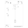 Lampa wisząca GOTTO 1 SOLLUX SL.1263