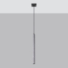 Lampa wisząca PASTELO 1 beton SOLLUX SL.1271