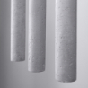 Lampa wisząca PASTELO 3L beton SOLLUX SL.1272