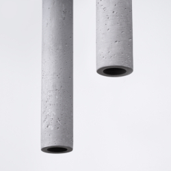 Lampa wisząca PASTELO 3P beton SOLLUX SL.1273