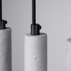 Lampa wisząca PASTELO 5L beton SOLLUX SL.1274