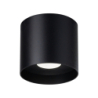 Plafon MIKA czarny SOLLUX SL.1281