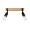 Plafon ZUCA 2 czarny SOLLUX SL.1296