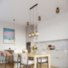 Lampa wisząca GIZUR 3L SOLLUX SL.1301