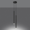 Lampa wisząca PASTELO 2 czarna SOLLUX SL.1304
