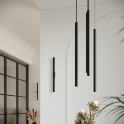 Lampa wisząca PASTELO 2 czarna SOLLUX SL.1304