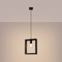 Lampa wisząca ARIES wenge SOLLUX SL.1311