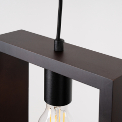 Lampa wisząca ARIES wenge SOLLUX SL.1311
