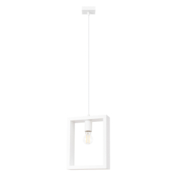 Lampa wisząca ARIES biała...