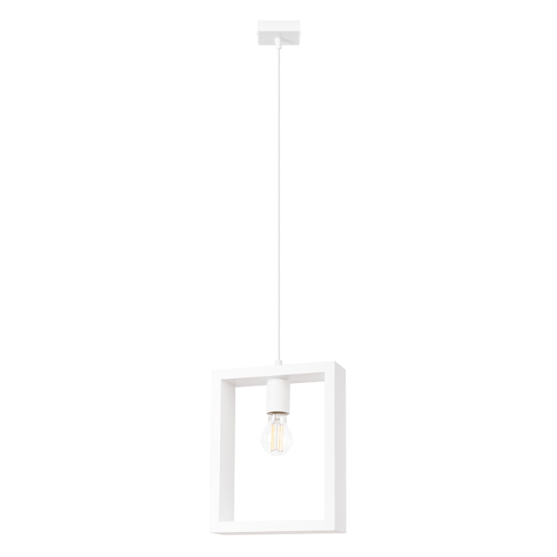 Lampa wisząca ARIES biała SOLLUX SL.1312