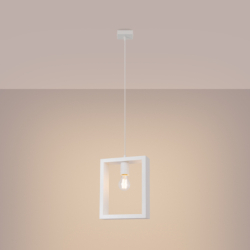 Lampa wisząca ARIES biała SOLLUX SL.1312