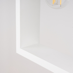 Lampa wisząca ARIES biała SOLLUX SL.1312