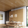 Lampa wisząca ARIES biała SOLLUX SL.1312