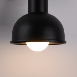 Kinkiet ELBA czarny SOLLUX SL.1316