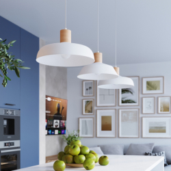 Lampa wisząca FANO biała SOLLUX SL.1321