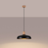 Lampa wisząca INDY czarna SOLLUX SL.1324