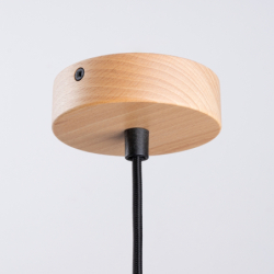 Lampa wisząca INDY czarna SOLLUX SL.1324