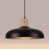 Lampa wisząca INDY czarna SOLLUX SL.1324