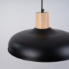 Lampa wisząca INDY czarna SOLLUX SL.1324