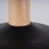 Lampa wisząca INDY czarna SOLLUX SL.1324