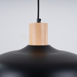 Lampa wisząca INDY czarna SOLLUX SL.1324