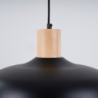 Lampa wisząca INDY czarna SOLLUX SL.1324