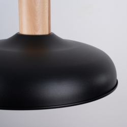 Lampa wisząca INDY czarna SOLLUX SL.1324