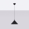 Lampa wisząca ZUMA czarna SOLLUX SL.1326