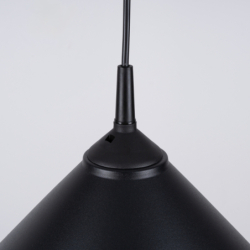Lampa wisząca ZUMA czarna SOLLUX SL.1326