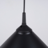 Lampa wisząca ZUMA czarna SOLLUX SL.1326