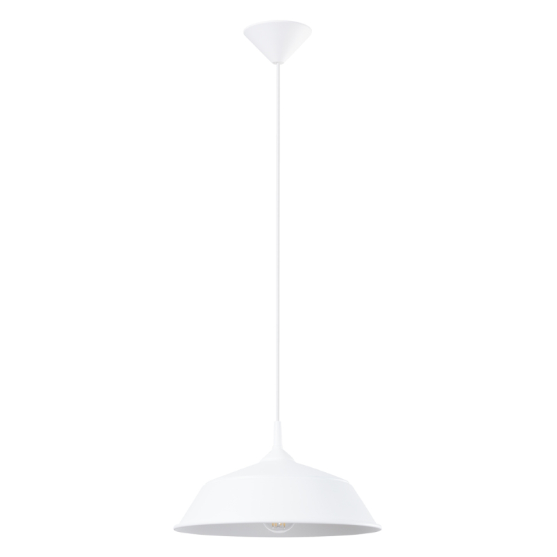 Lampa wisząca FRIKA biała SOLLUX SL.1327