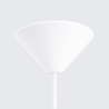 Lampa wisząca FRIKA biała SOLLUX SL.1327