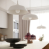 Lampa wisząca FRIKA biała SOLLUX SL.1327